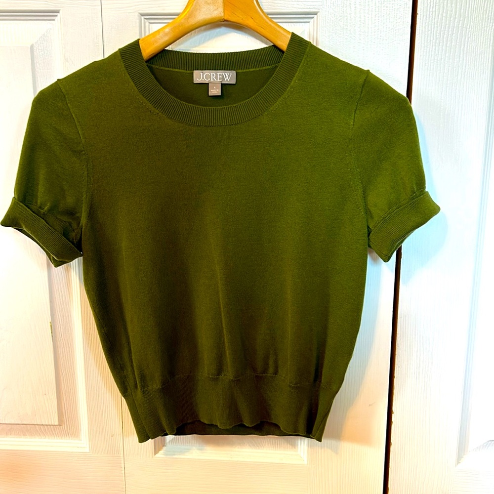 Shrunken TENCEL™ lyocell-blend T-shirt